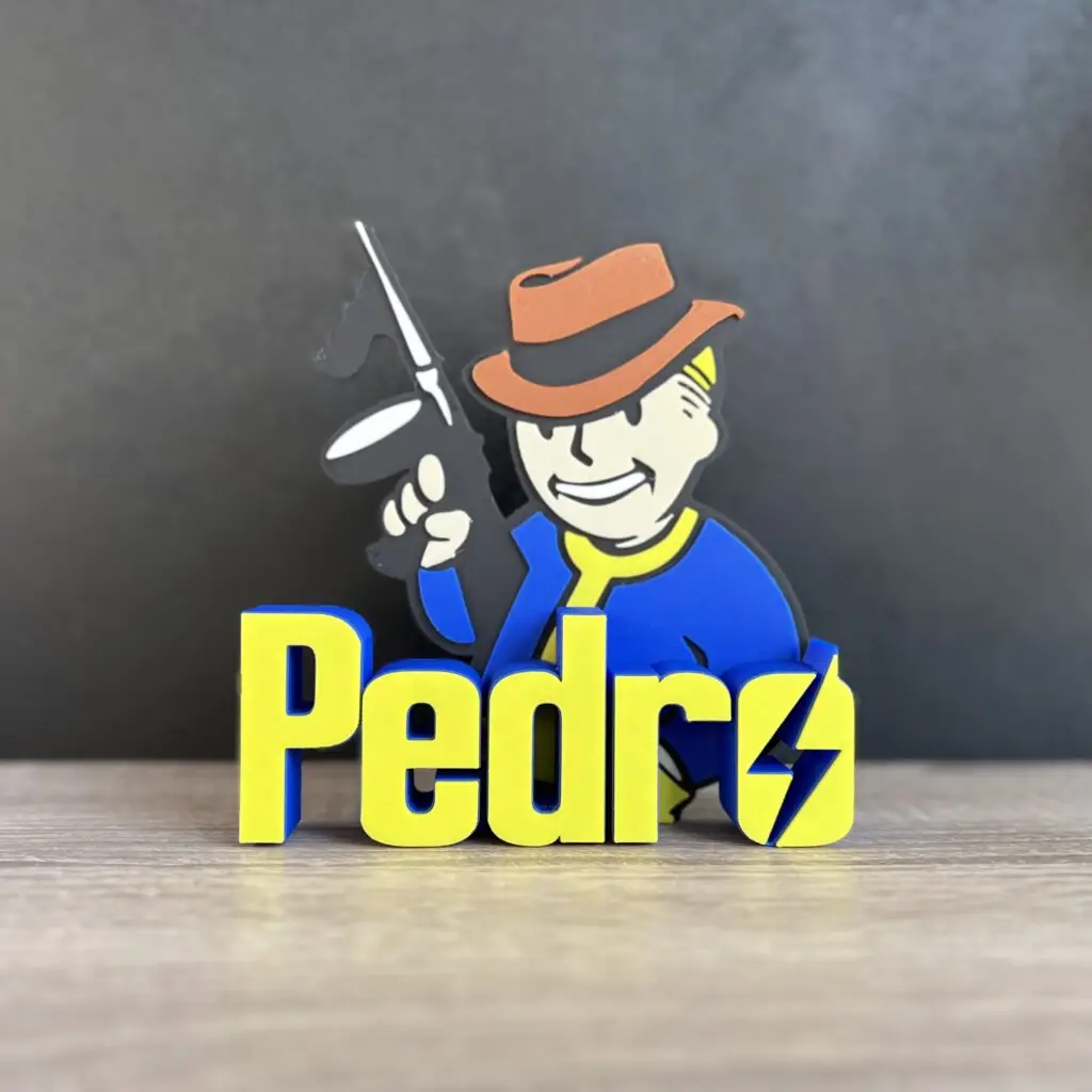 Letrero personalizado de Fallout (Tommy Vault)