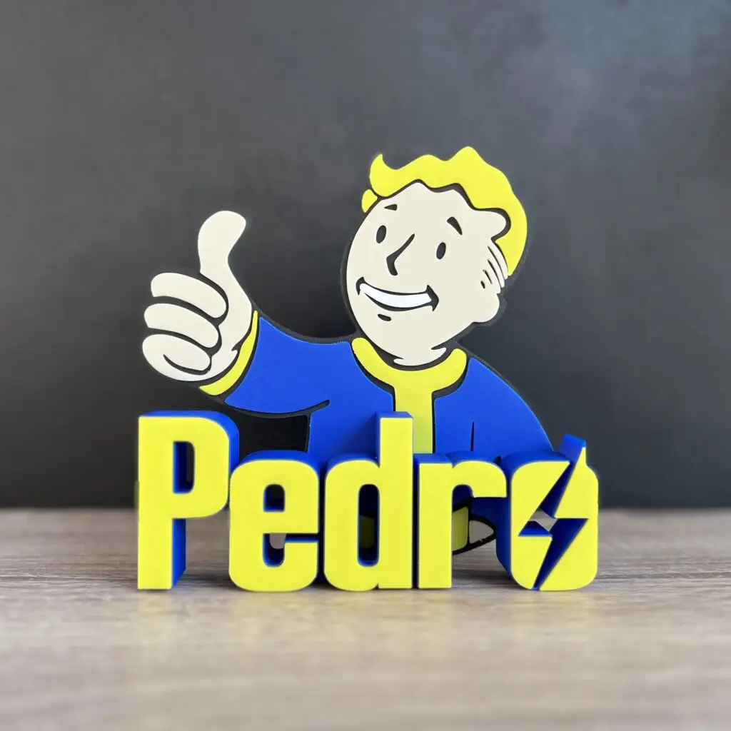 Letrero personalizado de Fallout (VaultBoy)