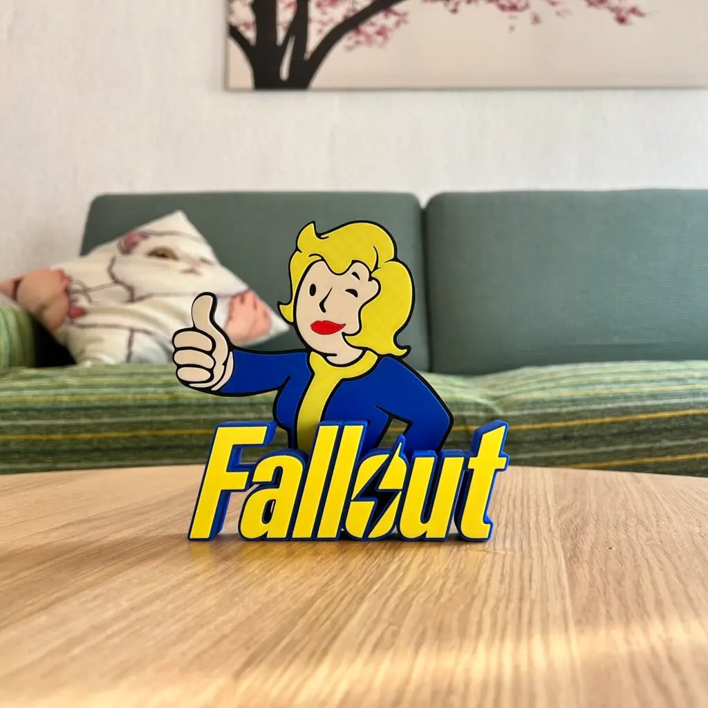 Letrero personalizado de Fallout (Vault Girl)
