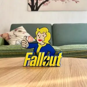 Letrero personalizado de Fallout (Vault Girl)