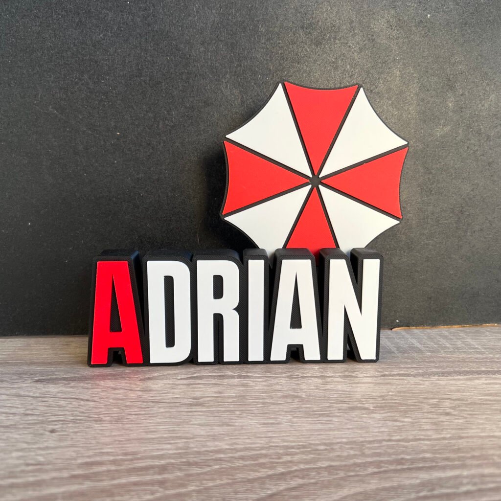 Letrero personalizado de Resident Evil (Umbrella)