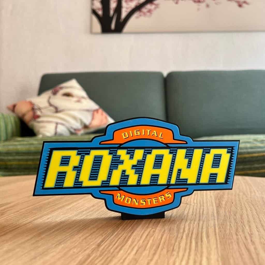 Letrero personalizado de Digimon