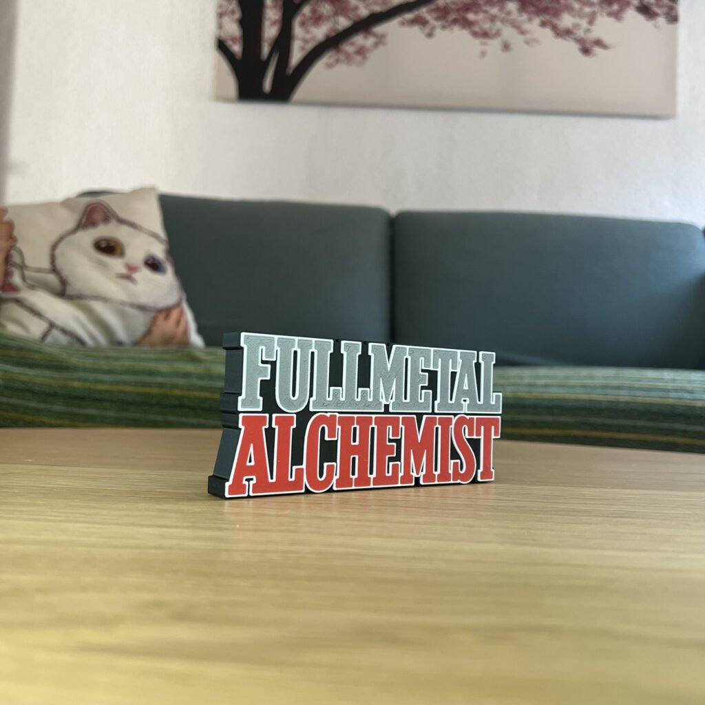 Letrero Full Metall Alchemist