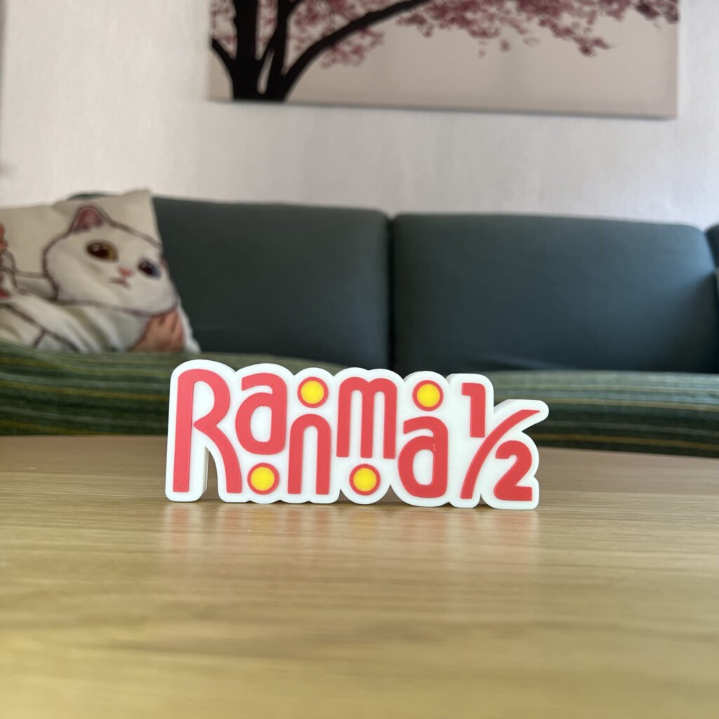 Letrero de Ranma 1/2