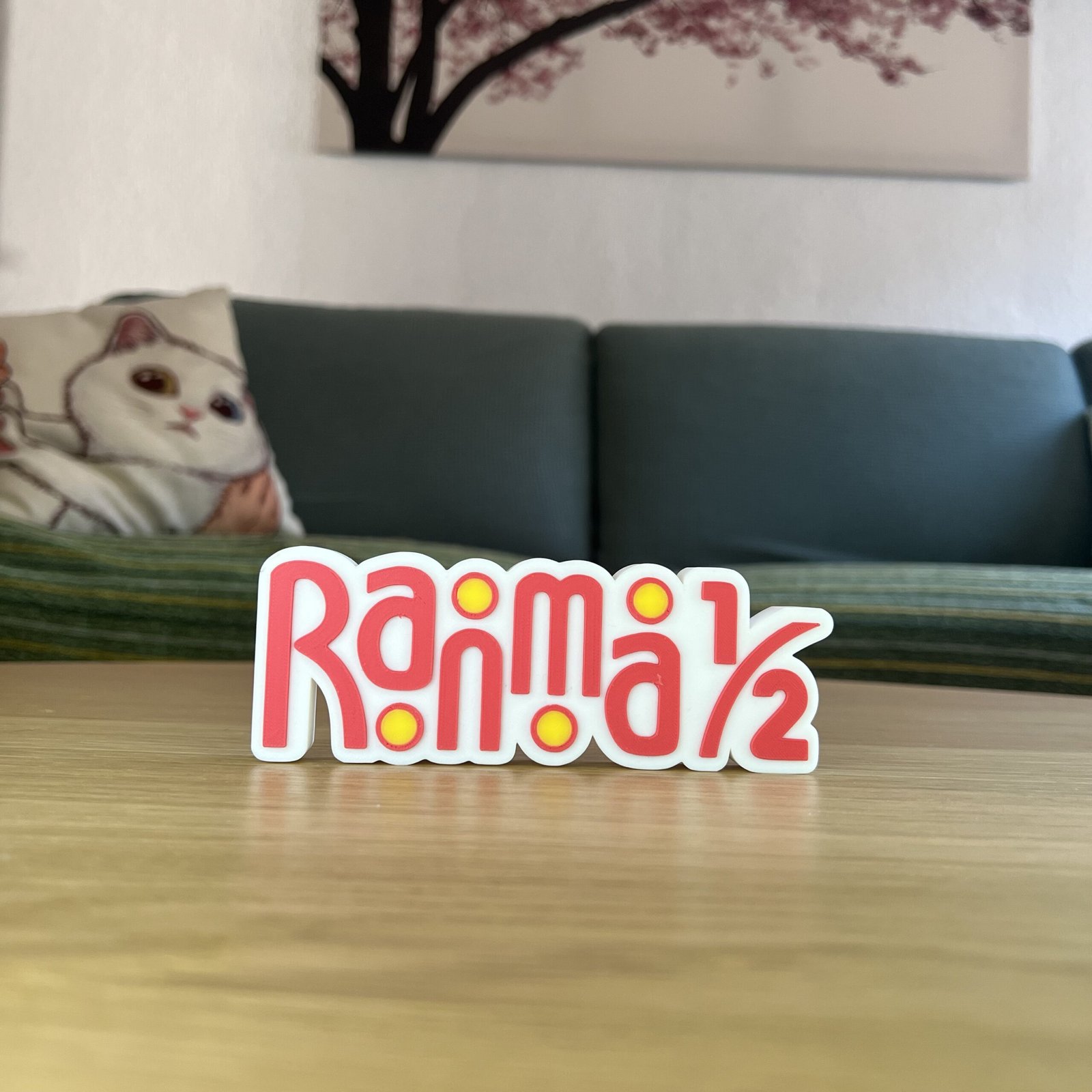 Letrero de Ranma 1/2