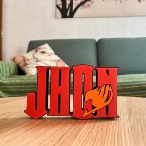 Letrero personalizado de Fairy Tail
