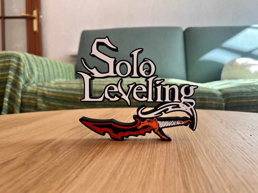 Letrero Solo Leveling