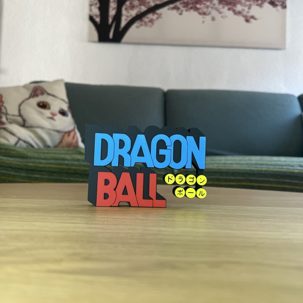 Letrero de Dragon Ball