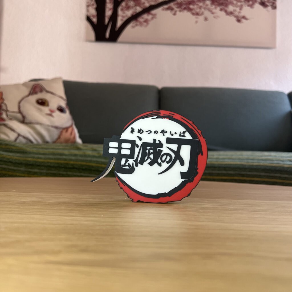 Letrero Demon Slayer (Japones)