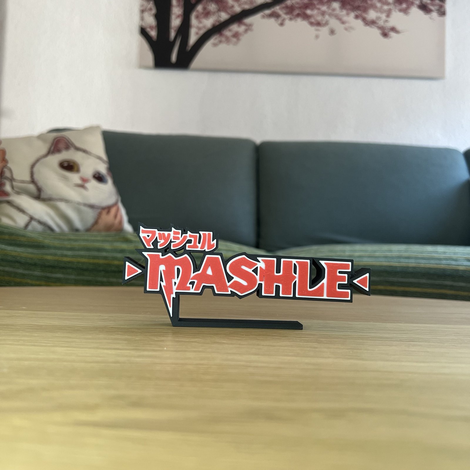Letrero MASHLE: MAGIC AND MUSCLES