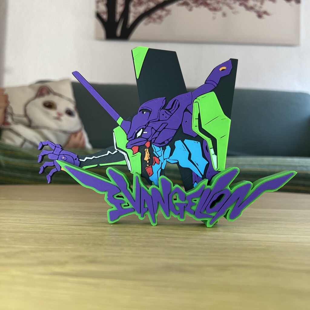 Letrero Evangelion EVA-01
