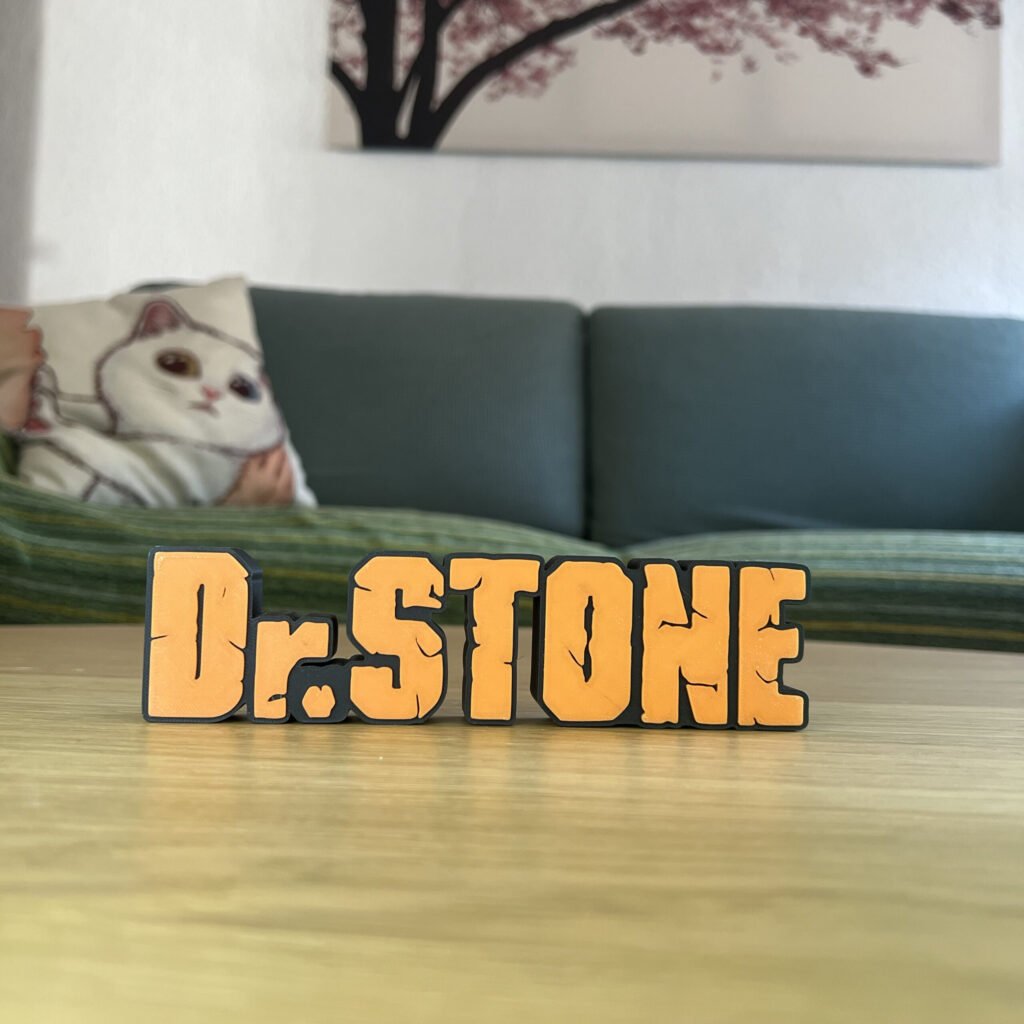 Letrero de Dr.Stone