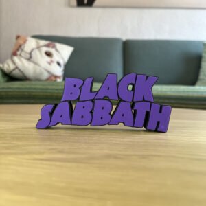 Letrero Black Sabbath