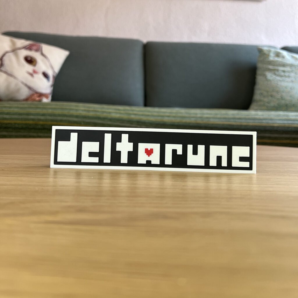 Letrero Deltrarune